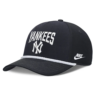 Men's Nike  Navy New York Yankees Cooperstown Rise Adjustable Hat