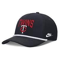 Men's Nike  Navy Minnesota Twins Cooperstown Rise Adjustable Hat