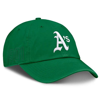 Men's Nike Green Athletics Cooperstown Club Adjustable Hat