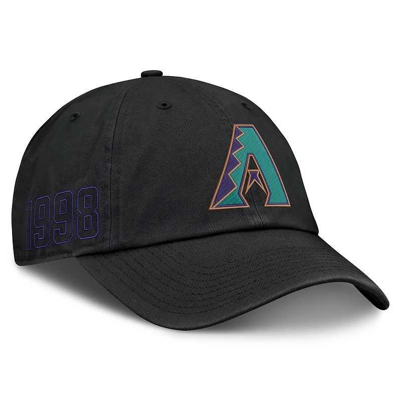 Men's Nike Black Arizona Diamondbacks Cooperstown Club Adjustable Hat