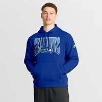Men's Nike Royal Seattle Seahawks Rewind Club Sweatshirt