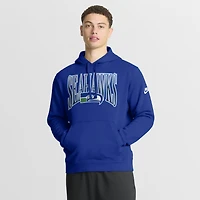 Men's Nike Royal Seattle Seahawks Rewind Club Sweatshirt