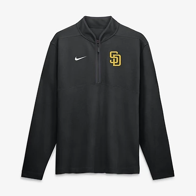 Men's Nike Black San Diego Padres Dri-FIT Victory Half-Zip Pullover