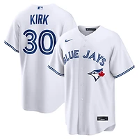 Men's Nike Alejandro Kirk White Toronto Blue Jays Home Replica Jersey
