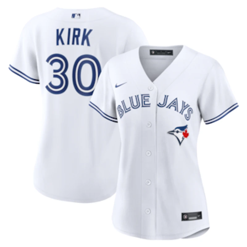 Women's Nike Alejandro Kirk White Toronto Blue Jays Home Replica Jersey