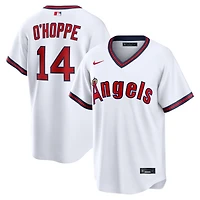 Men's Nike Logan O'Hoppe White Los Angeles Angels Alternate Replica Jersey