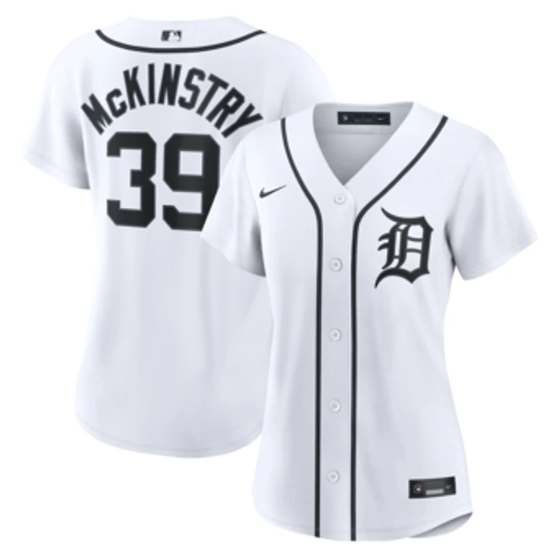 Women's Nike Zach McKinstry White Detroit Tigers Home Replica Jersey