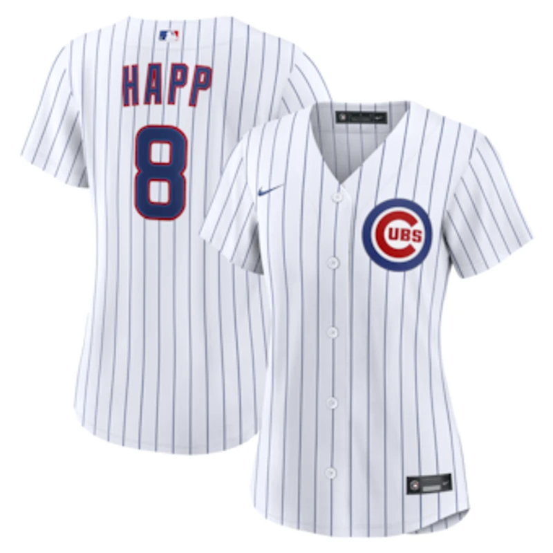 Women's Nike Ian Happ White Chicago Cubs Home Replica Jersey