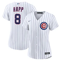 Women's Nike Ian Happ White Chicago Cubs Home Replica Jersey