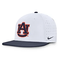 Men's Nike White Auburn Tigers Dugout True Dri-FIT Fitted Hat