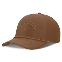 Unisex Jordan Brand  Tan Michigan Wolverines Campus Prep Tonal Rope Rise 5-Panel Adjustable Hat