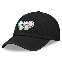 Men's Fanatics Black Olympic Games Pick-Up Adjustable Hat