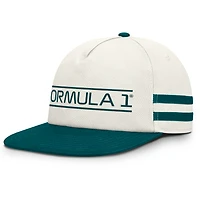 Men's Fanatics White Formula 1 Choice Adjustable Hat