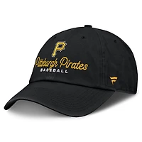 Women's Fanatics  Black Pittsburgh Pirates Velocity Adjustable Hat
