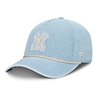 Women's Fanatics  Denim New York Yankees Roped Adjustable Hat
