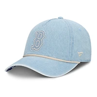 Women's Fanatics  Denim Boston Red Sox Roped Adjustable Hat