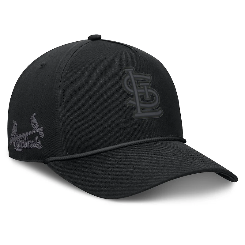 Men's Fanatics Black St. Louis Cardinals Undertone A-Frame Adjustable Hat