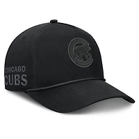 Men's Fanatics Black Chicago Cubs Undertone A-Frame Adjustable Hat