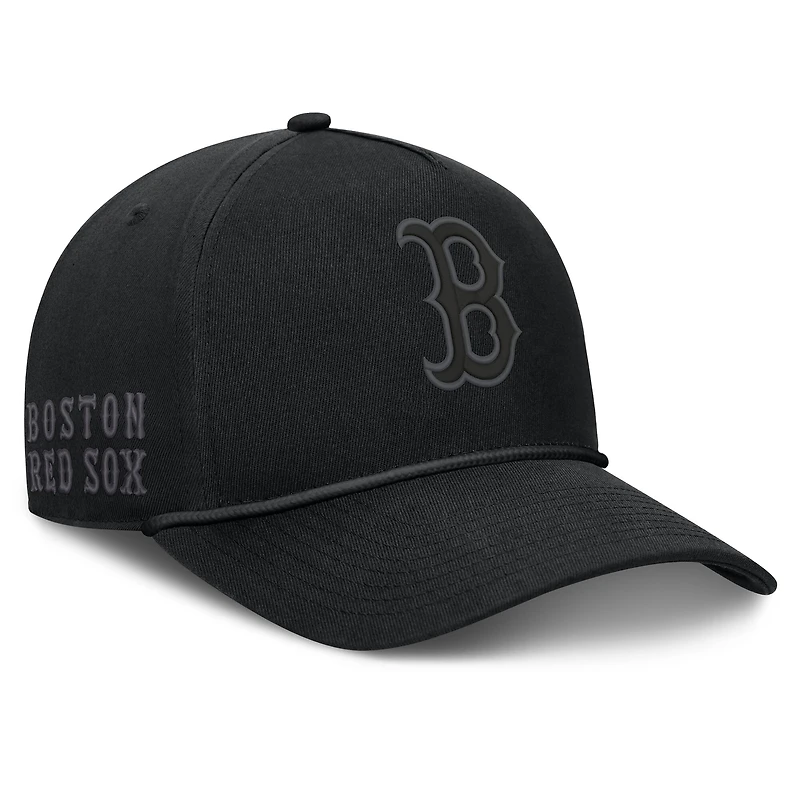 Men's Fanatics Black Boston Red Sox Undertone A-Frame Adjustable Hat