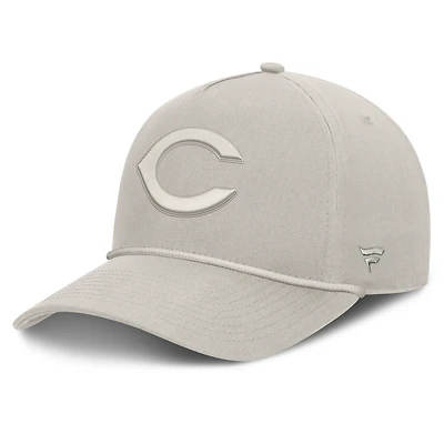 Men's Fanatics  Stone Cincinnati Reds Undertone A-Frame Adjustable Hat
