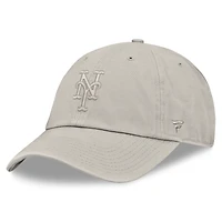 Men's Fanatics  Stone New York Mets Tinge Adjustable Hat