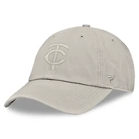 Men's Fanatics  Stone Minnesota Twins Tinge Adjustable Hat