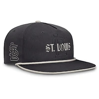 Men's Fanatics Graphite St. Louis Cardinals Gapper Snapback Hat