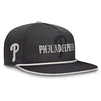 Men's Fanatics Graphite Philadelphia Phillies Gapper Snapback Hat