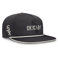 Men's Fanatics Graphite Chicago White Sox Gapper Snapback Hat