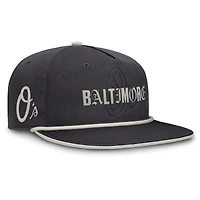 Men's Fanatics Graphite Baltimore Orioles Gapper Snapback Hat