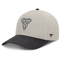 Men's Fanatics Stone/Graphite Arizona Diamondbacks Wonder A-Frame Adjustable Hat
