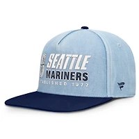 Men's Fanatics  Denim Seattle Mariners Twinbill Snapback Hat