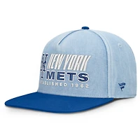 Men's Fanatics  Denim New York Mets Twinbill Snapback Hat