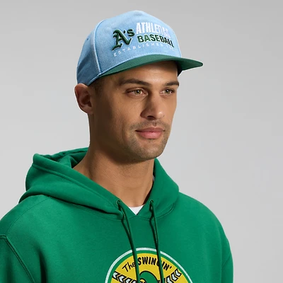 Men's Fanatics  Denim Athletics Twinbill Snapback Hat