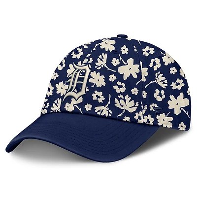 Women's Fanatics  Navy Detroit Tigers Blossom Adjustable Hat