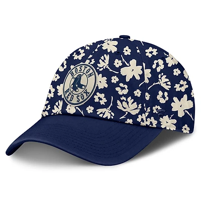 Women's Fanatics  Navy Boston Red Sox Blossom Adjustable Hat