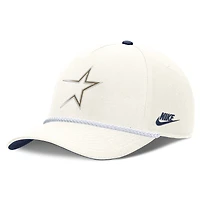 Men's Nike Cream Houston Astros Cooperstown Rise Adjustable Hat