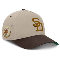 Men's Fanatics Khaki/Brown San Diego Padres Veteran A-Frame Adjustable Hat