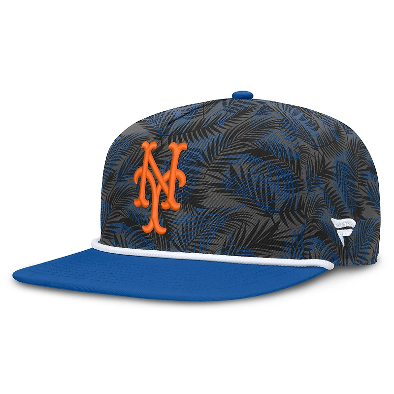 Men's Fanatics Gray/Royal New York Mets Spring Training Moon Golfer Adjustable Hat