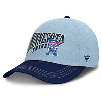 Men's Fanatics  Denim Minnesota Twins Retire Adjustable Hat