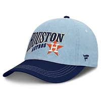 Men's Fanatics  Denim Houston Astros Retire Adjustable Hat