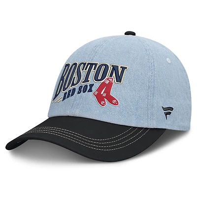 Men's Fanatics  Denim Boston Red Sox Retire Adjustable Hat