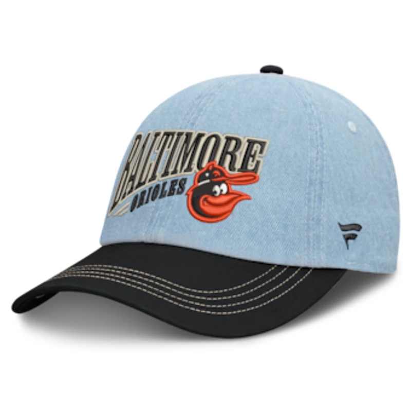 Men's Fanatics  Denim Baltimore Orioles Retire Adjustable Hat