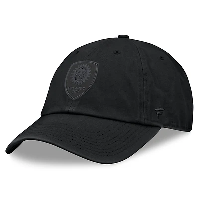 Men's Fanatics  Black Orlando City SC Tinge Dad Adjustable Hat