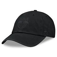 Men's Fanatics  Black New York Red Bulls Tinge Dad Adjustable Hat