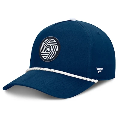Men's Fanatics Navy San Diego FC Two-Seam Rope A-Frame Adjustable Hat