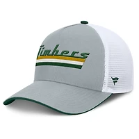 Men's Fanatics Gray Portland Timbers Knuckle Trucker Adjustable Hat