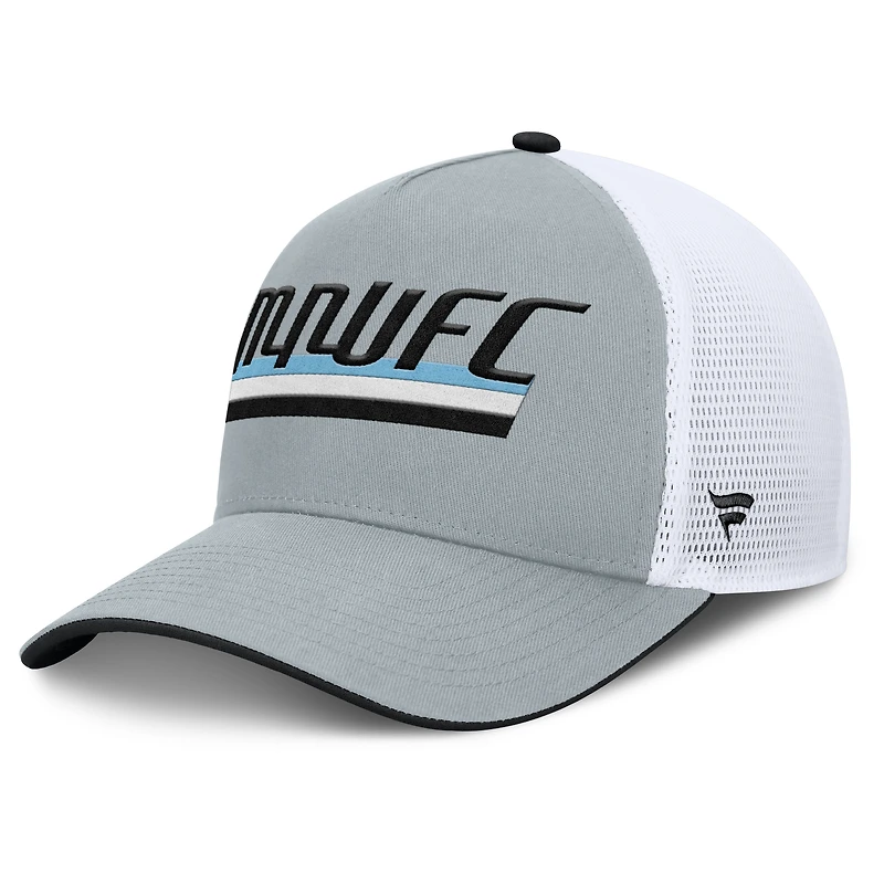 Men's Fanatics Gray Minnesota United FC Knuckle Trucker Adjustable Hat