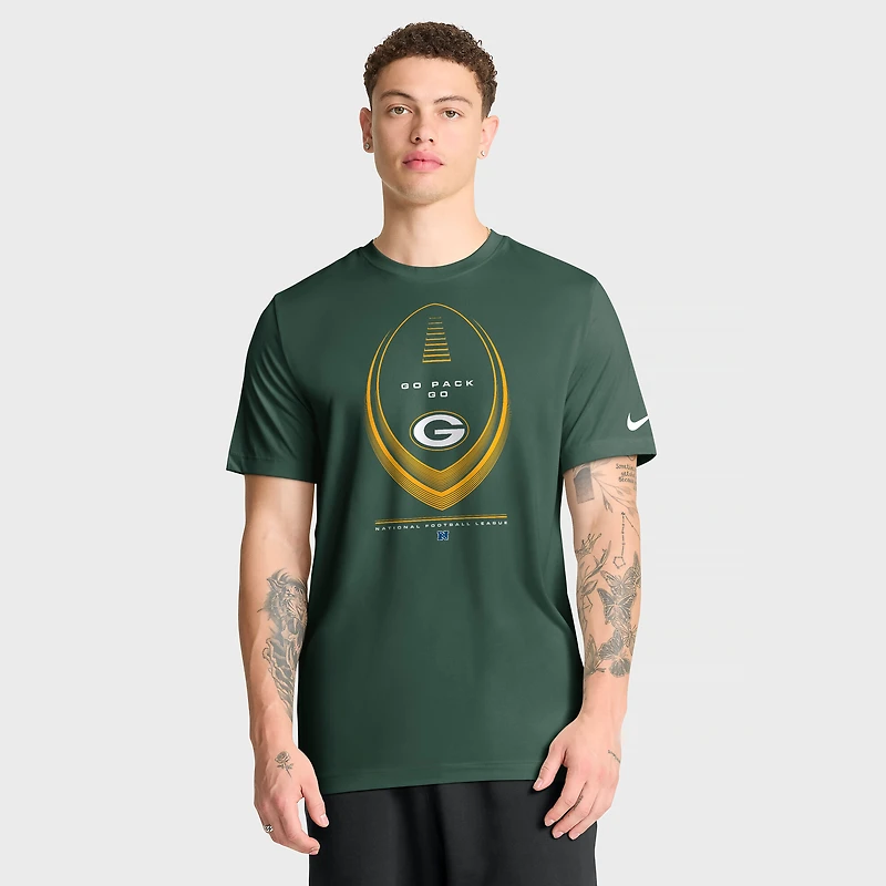 Men's Nike Green Green Bay Packers Big & Tall Legend Icon Dri-FIT T-Shirt