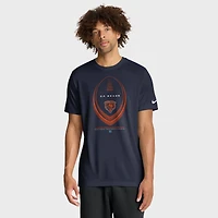 Men's Nike Navy Chicago Bears Big & Tall Legend Icon Dri-FIT T-Shirt